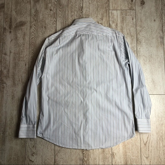 Simon Carter stripped dress shirt size 16 1/2 - Picture 2 of 5